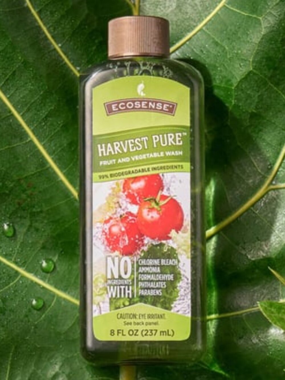 Ecosense Harvest Pure Fruit And Vegetable Wash Biodegradable Ingredients  | 8oz.